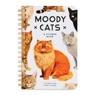 Moody Cats Sticker Book
