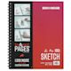 Koh-I-Noor Sketch Pad - 9" x 12", Wirebound, 100 Sheets, cover with In and out Pages label