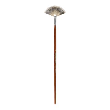 Open in modal - Da Vinci Pure Badger Brush - Fan Blender, Long Handle, Size 2