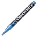 VersaChalk Wet Erase Liquid Chalk Marker - Metallic Sapphire, 3 mm, Fine Tip