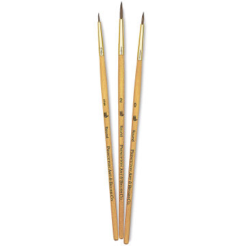 Princeton Natural Sable Real Value Brush Set-3/Pkg