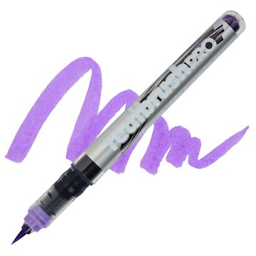 Open in modal - Karin Realbrush Pro Marker - Pale Violet, swatch and marker