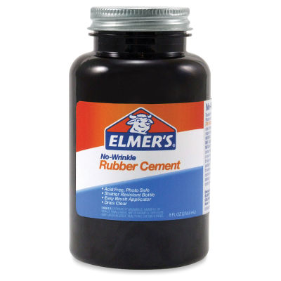 Elmer's Rubber Cement - 8 oz, Metal Can
