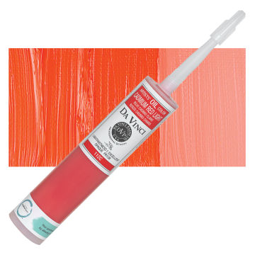 Da Vinci Artists' Oil Color - Cadmium Red Light, 300 ml Cartridge