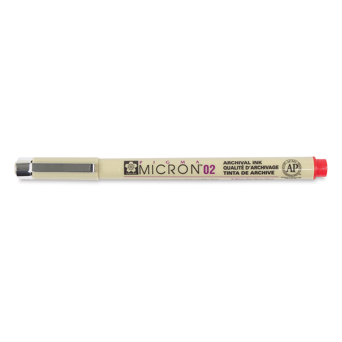 Sakura Micron Pen 05 .45mm Red Notion
