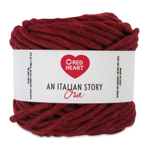 Red Heart An Italian Story Ora Yarn - Barolo
