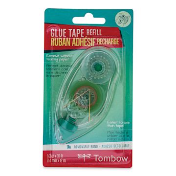 Open in modal - Tombow Mono Adhesive - Removable Adhesive Refill, 12 m front of package