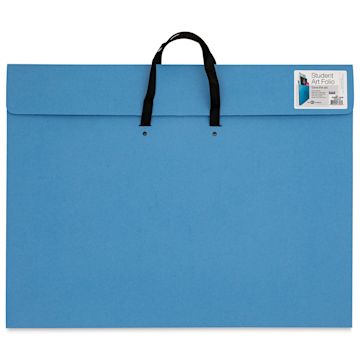 Open in modal - Star Products Student Art Folio with Handles - Blue, 20" x 26"