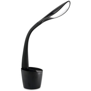 OttLite LED Desk Organizer Lamp - Black