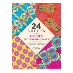 Gift Wrapping Paper Packs, Tie Dye, Pkg of 24, Package