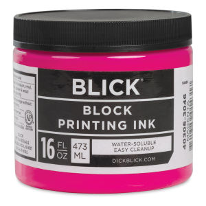 Blick Water-Soluble Block Printing Ink - Magenta, 16 oz