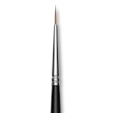 Trekell Synthetic Gold Taklon Brush - Liner, Short Handle, 5/0