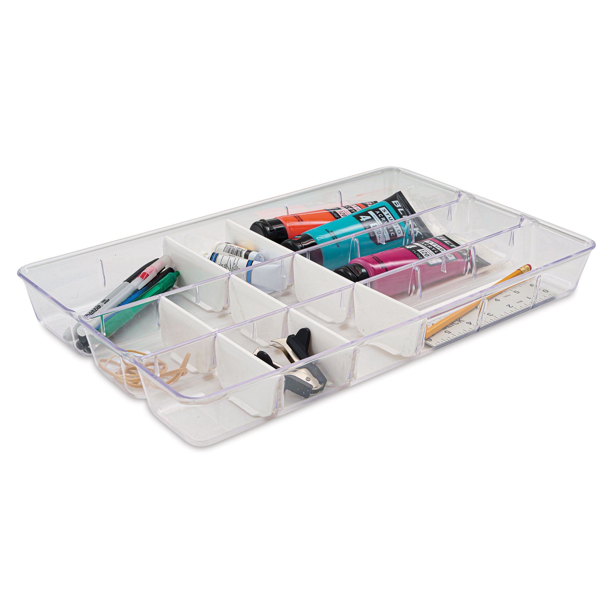 Dial Industries Clear-ly Organized Custom Compartment Organizer