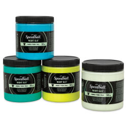 Speedball Night Glo Fabric Screen Printing Ink (Assorted colors)