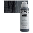 Golden Fluid Acrylics - Carbon Black, 4 oz bottle