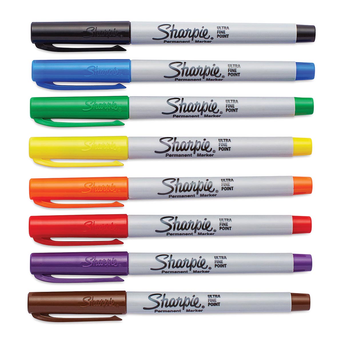Sharpie Ultra-Fine Point Markers - Assorted Colors, Set of 5