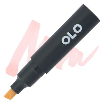 Open in modal - Olo Chisel-Tip Half Marker - OR4.1 Oyster - Marker and Swatch