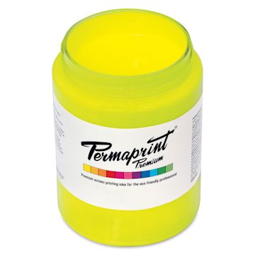 Open in modal - Permaprint Premium Screen Ink - Glow Yellow, 300 ml