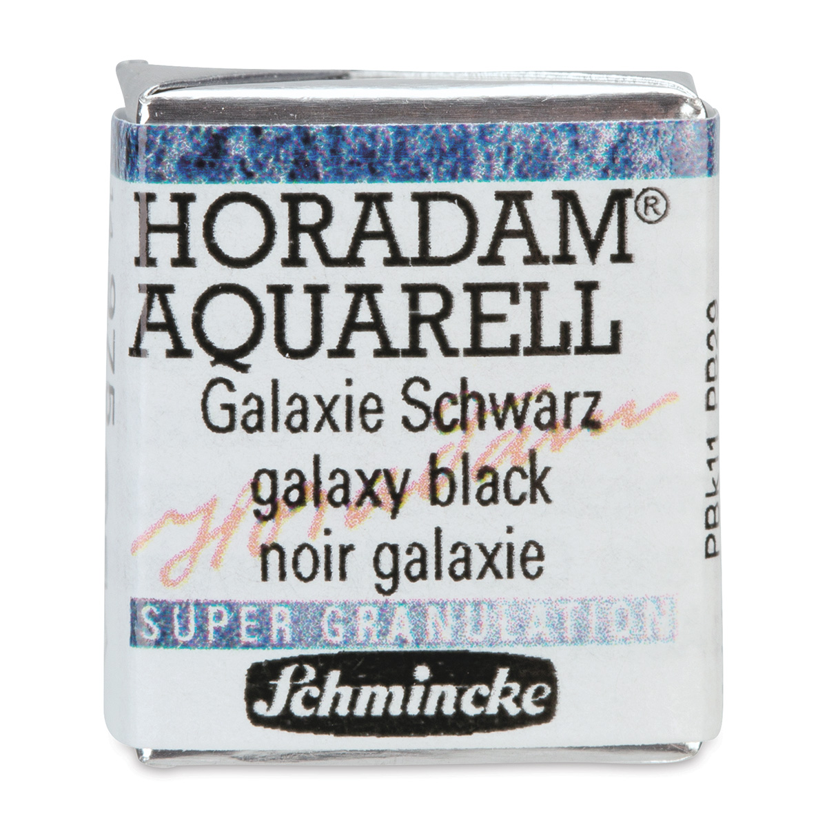 Schmincke Horadam Watercolor Galaxy Black Half-Pan