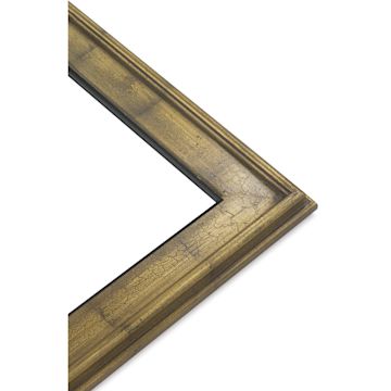 Open in modal - Blick Simplon Frame with Liner - 16" x 20" x 5/16", Gold Crackle/Black