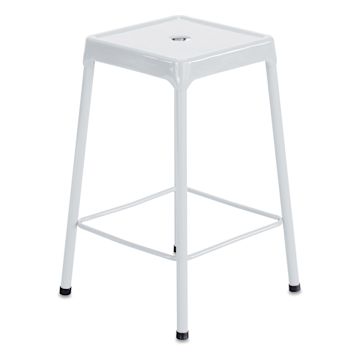 Open in modal - Safco Steel Counter Stool - White