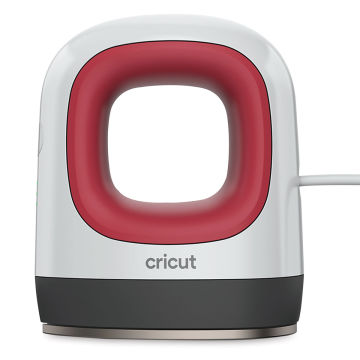 Cricut EasyPress Mini - Raspberry, front view. 