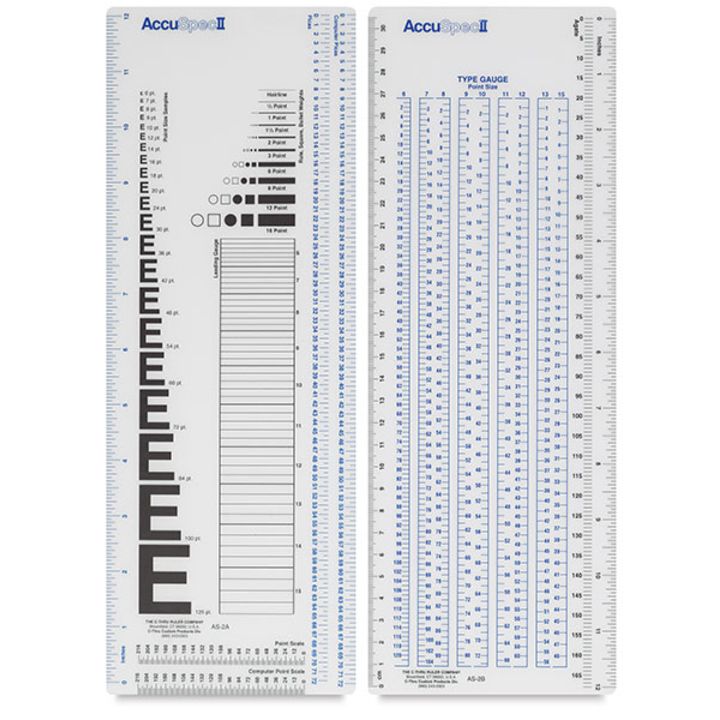 Westcott AccuSpec II Designer's Ruler Set | BLICK Art Materials