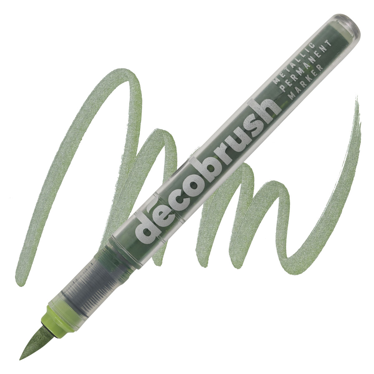 Karin DécoBrush Metallic Marker - Metallic Light Green