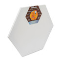 Masterpiece Tahoe Cotton Canvas Shape - Hexagon, 17"