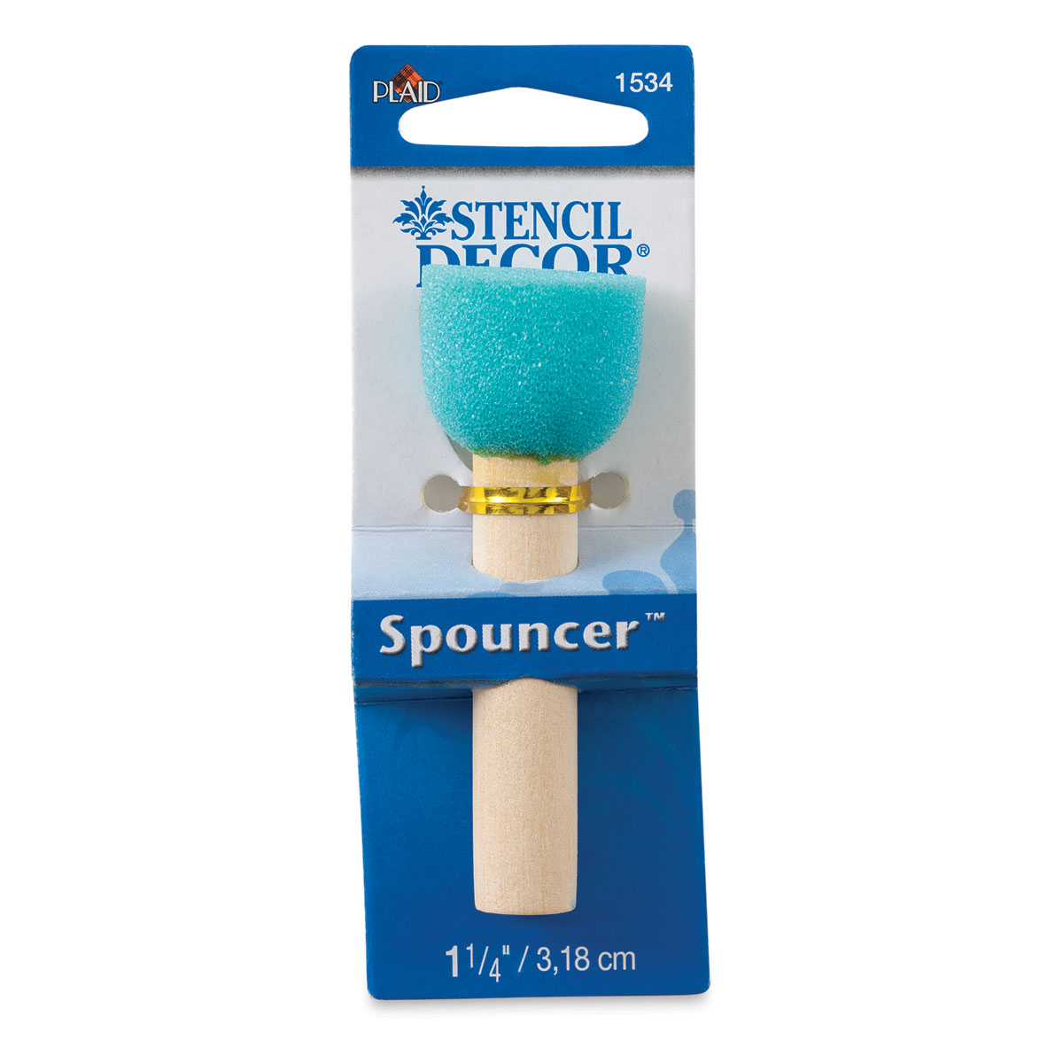 4 Inch Foam Paint Brushes Bevel Edge with Plastic Handle Sponge Brush 2Pcs
