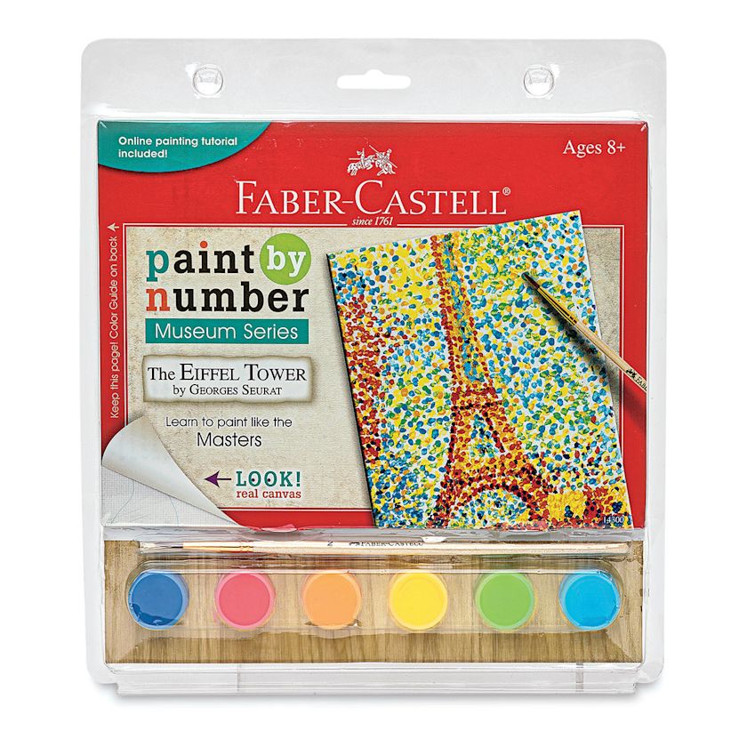 Faber-Castell Paint by Number Museum Series - Eiffel Tower | BLICK Art ...