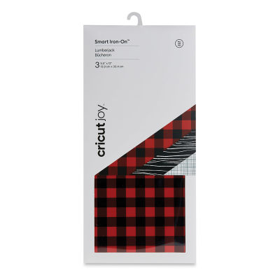 Cricut Joy Smart Iron-On - Lumberjack Patterned Sampler, 5-1/2" x 12", 3 Sheets (In packaging)