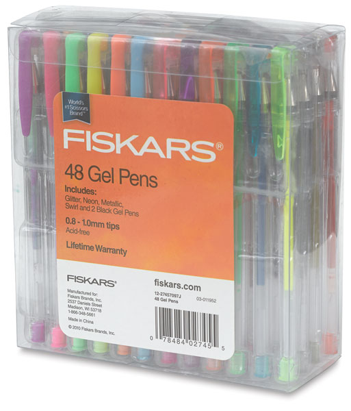 fiskars glitter gel pens