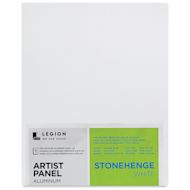 Legion Stonehenge White Drawing Aluminum Artist Panel - 8" x 10"