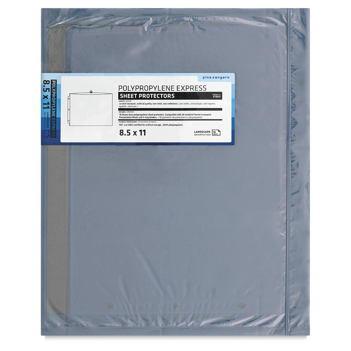Pina Zangaro Pro-Archive Sheet Protectors | BLICK Art Materials