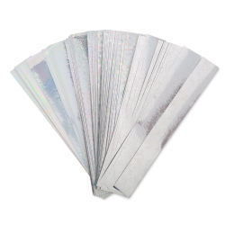 Hygloss Chain Strips - Holographic, Pkg of 100