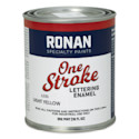 Ronan One Stroke Lettering Enamel - Light Yellow, Pint