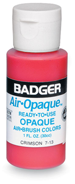 Badger Air-Brush Co. 4-Ounce Woods and Water Airbrush Ready Water Based  Acrylic Paint, Aqua Blue