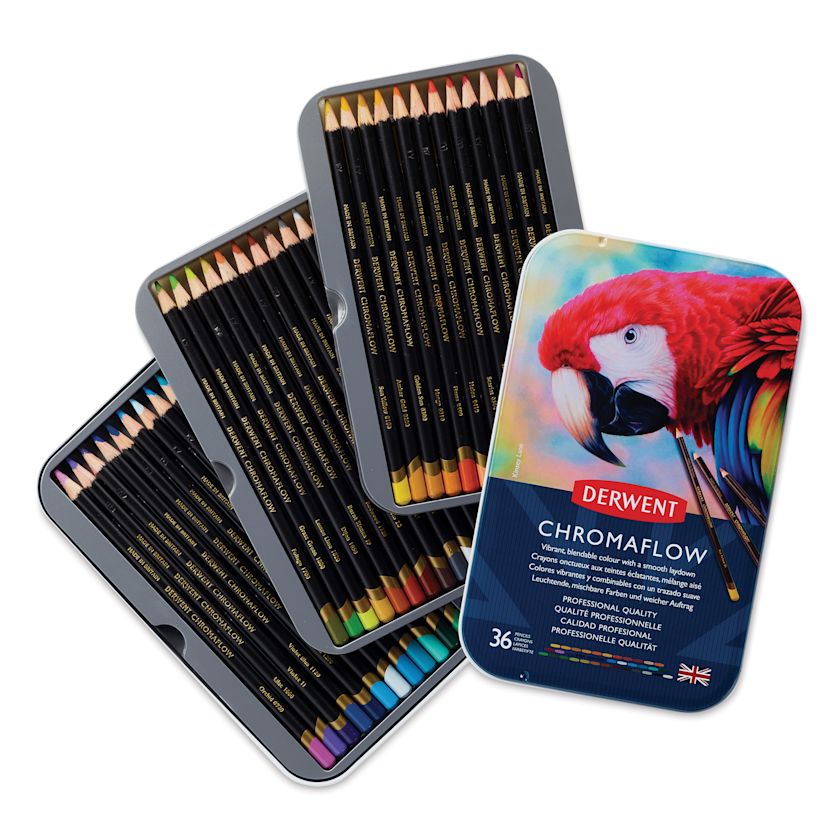 Derwent Chromaflow Colored Pencils Set of 36 BLICK Art Materials