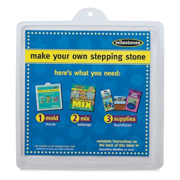 Open in modal - Milestones Reusable Mold - Front of Plastic Square package with label