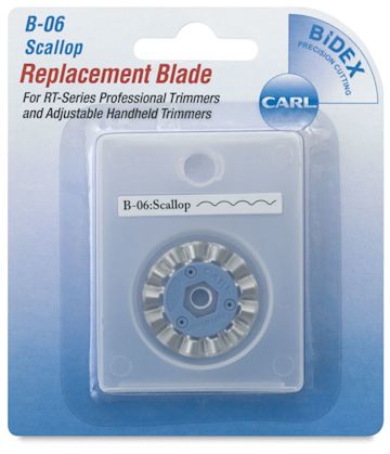 Open in modal - Rotary Trimmer Replacement Blades - Package of Single Scallop Blade