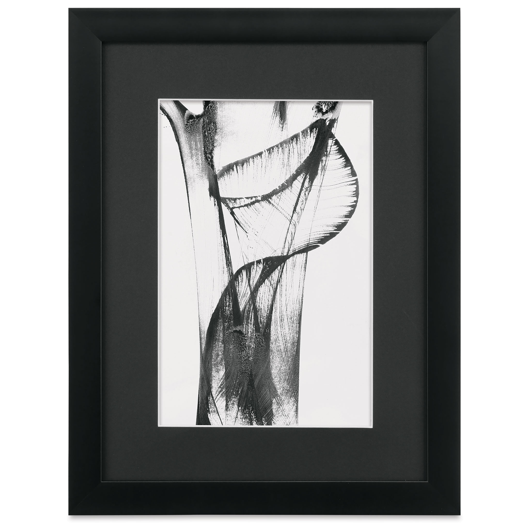 Blick Sheffield Frame-Black w/ Black Mat, 12 x 16