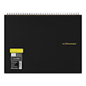 Maruman Mnemosyne Notebook - Black, A4, Graph