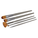 Royal & Langnickel Zen Brushes - Set 736, Set of 5, Short Handle