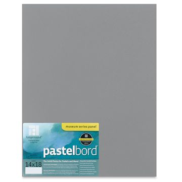 Open in modal - Ampersand Pastelbord Panel - 14" x 18", 1/8" Profile, Gray