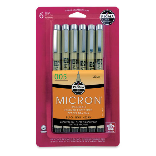 Micron 005 Pen - Black
