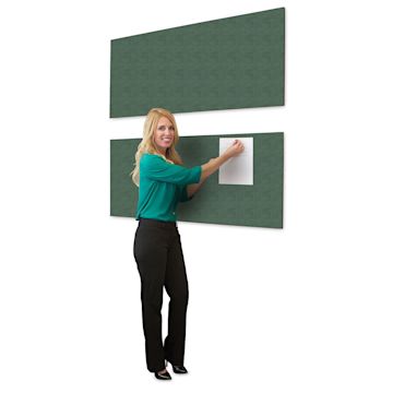 Open in modal - Screenflex Acoustical Panel - 66" x 22", Mallard