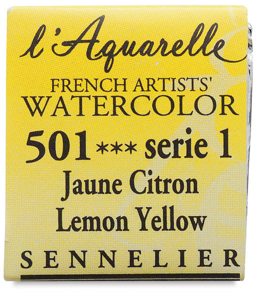 Sennelier French Artists' Watercolor Set - Metal Case, Set of 24