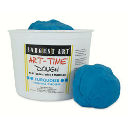 Sargent Art-Time Dough - 3 lb, Turquoise