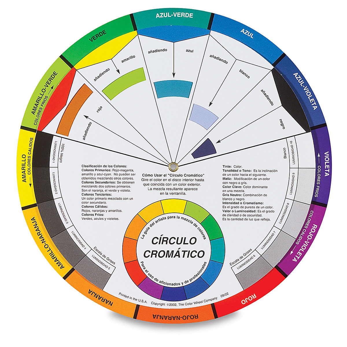 El circulo cromatico interactive worksheet